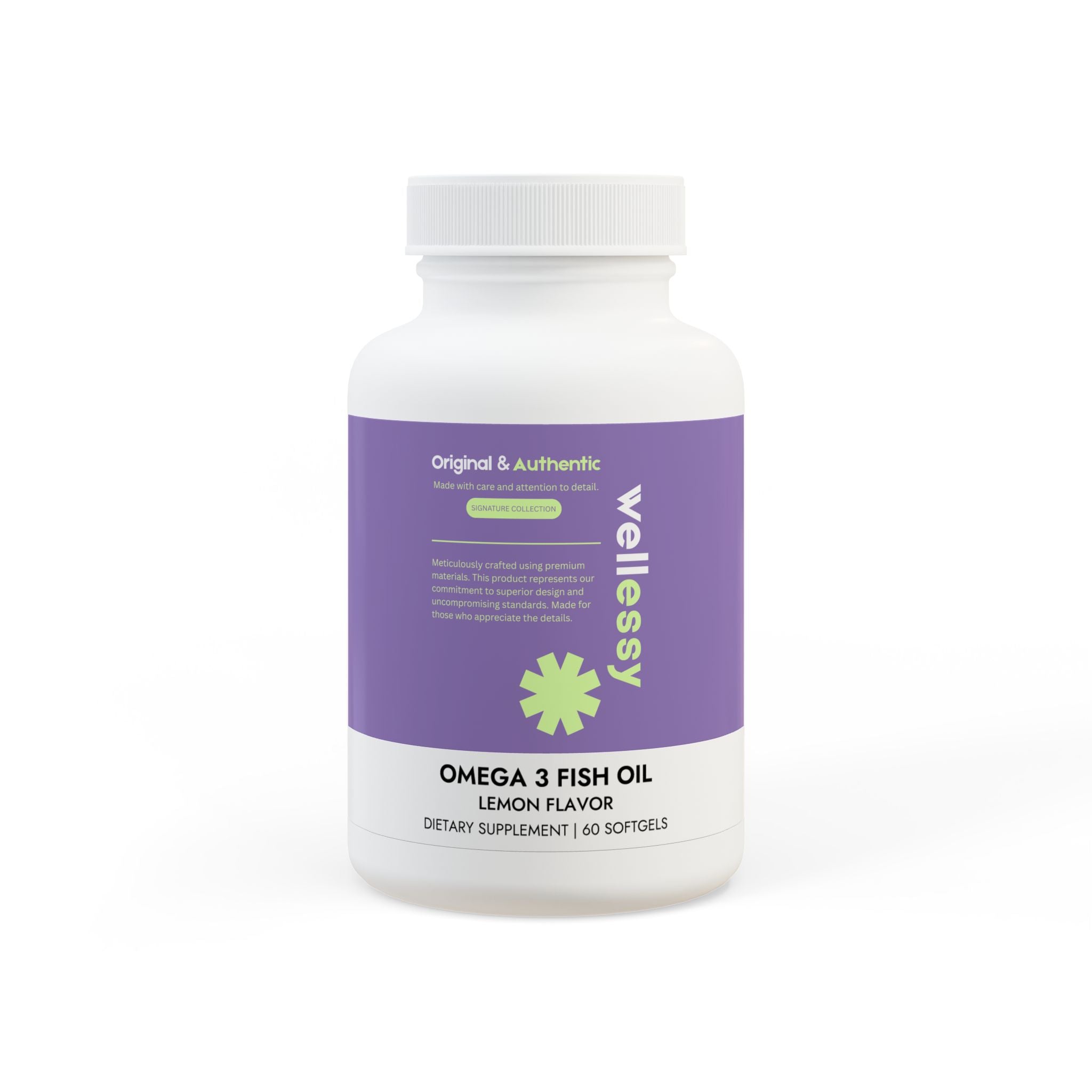 Omega 3 Fish Oil Supplement (60 Softgels)