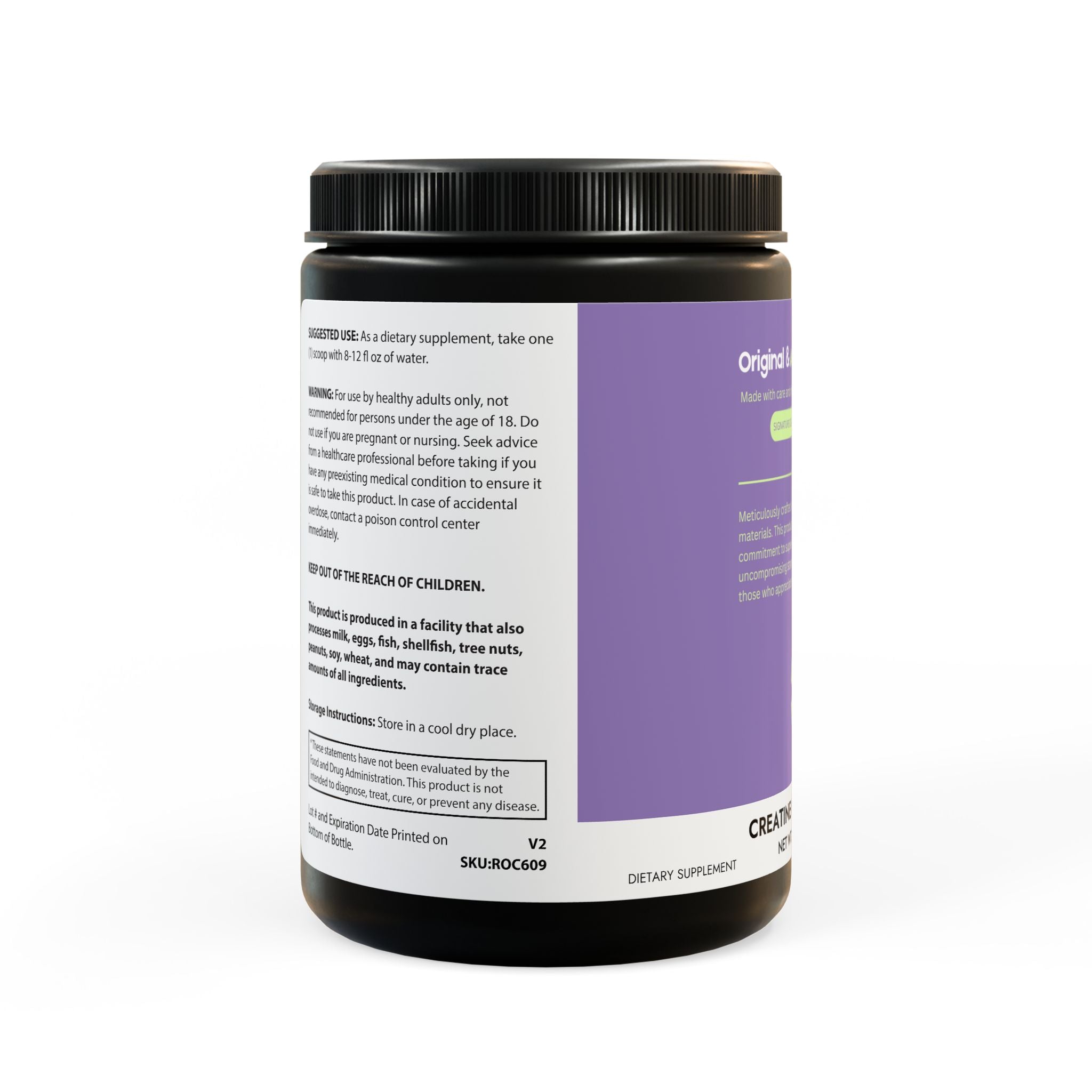 Creatine Monohydrate Supplement (300g, 10.58oz)