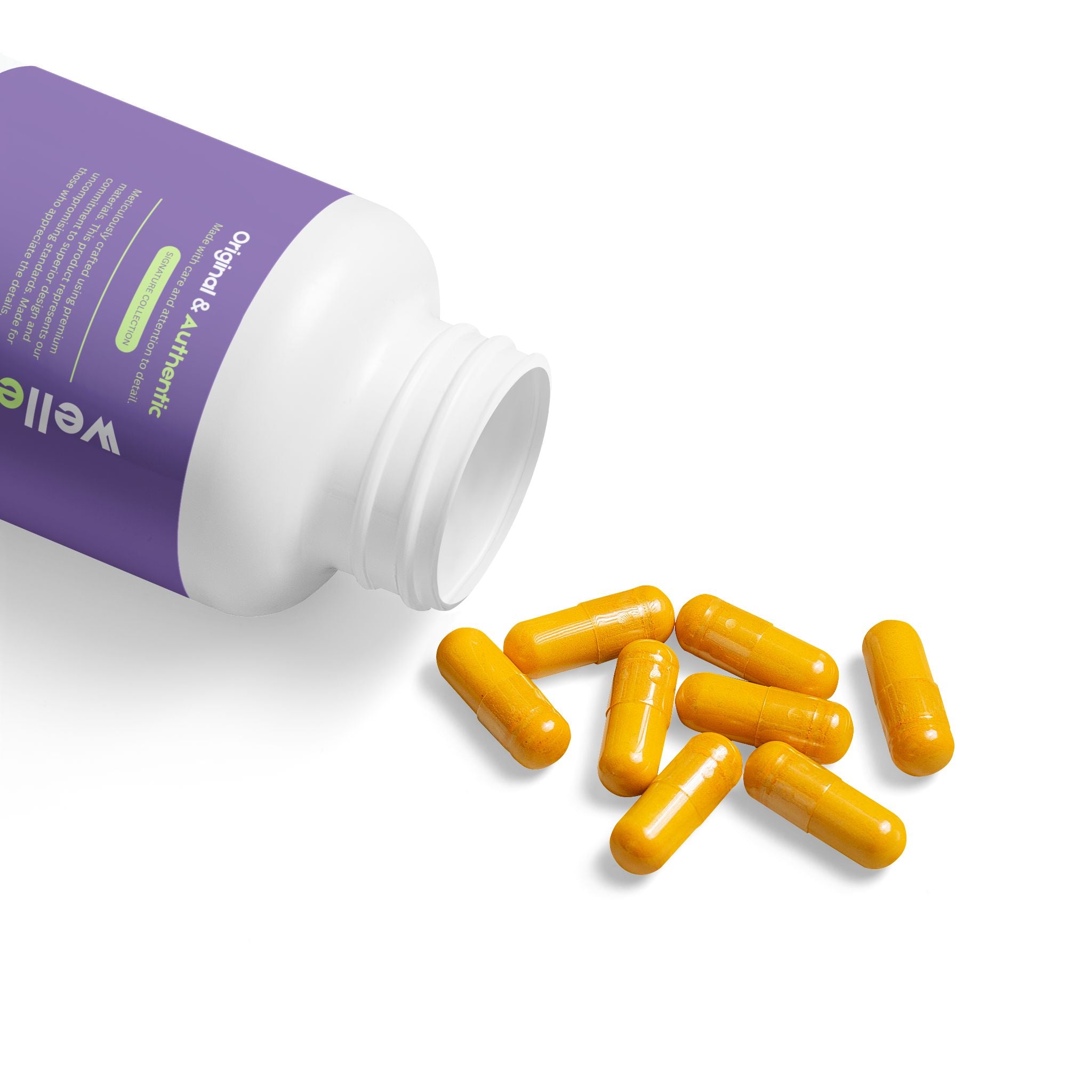 Turmeric with BioPerine® (Black Pepper Fruit Extract) Supplement (60 Capsules)