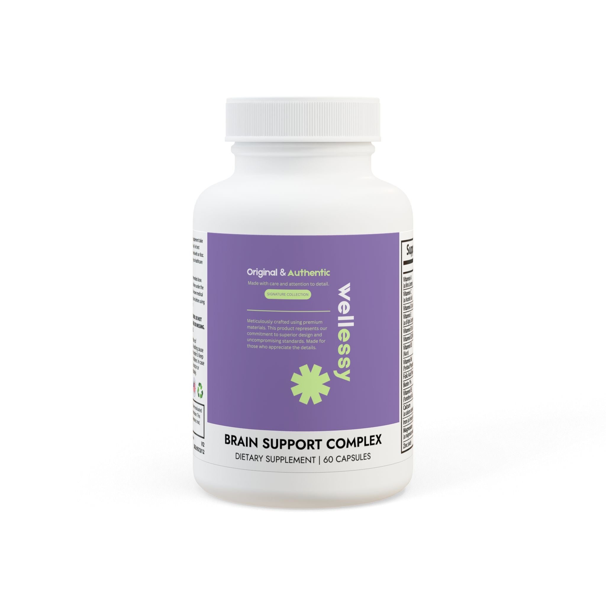 Brain Support Complex Supplement (60 Capsules)