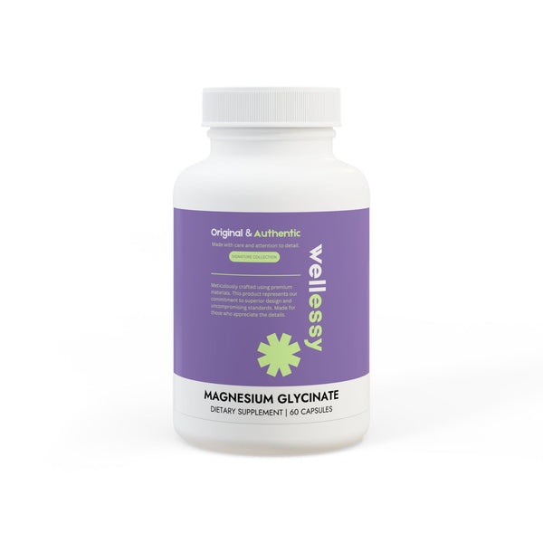 Magnesium Glycinate Supplement (60 Capsules)